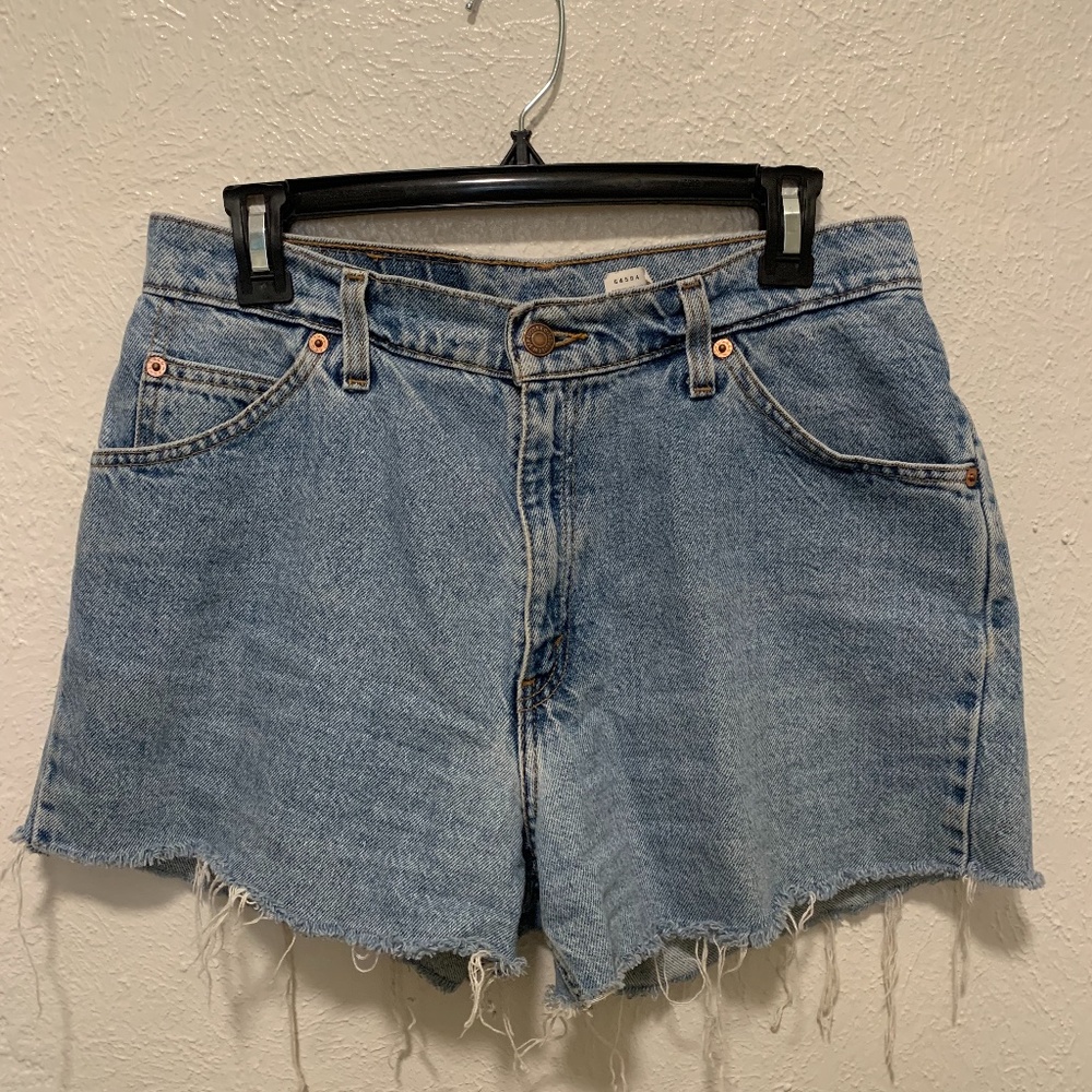 VINTAGE LEVI SHORT - ORANGE TAB